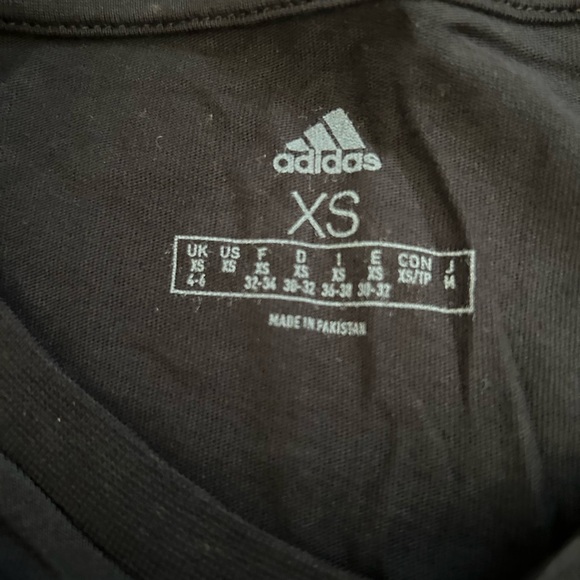 NWT Adidas Women's Black Soccer Shirt Size XS - Picture 4 of 6